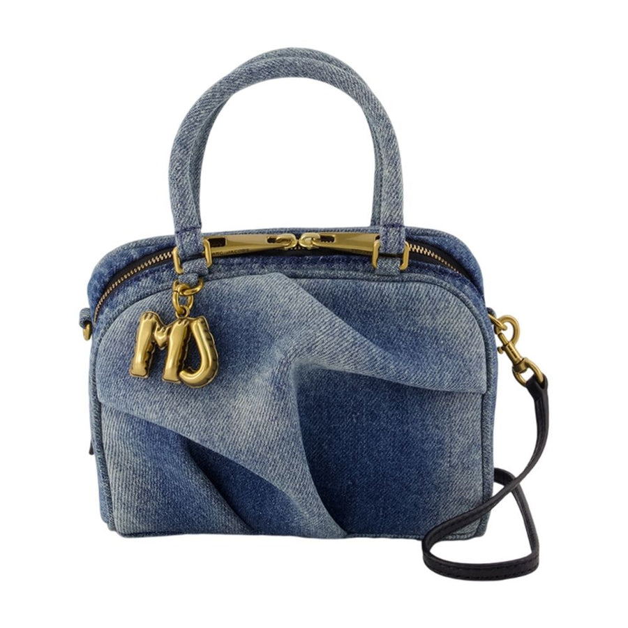 The Micro Bauletto Bag - Marc Jacobs Cotton Blue / Handbags-purses