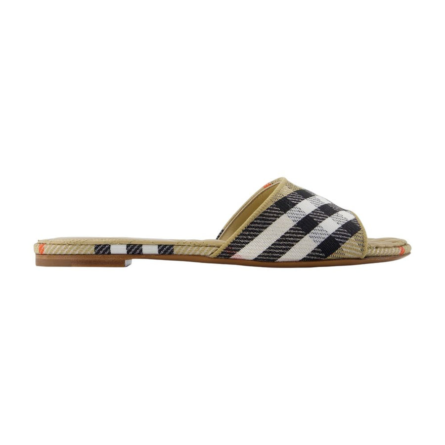 Burberry Synthetic sandals in beige
