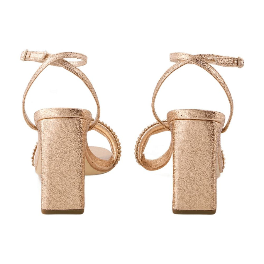 Loeffler Randall Synthetic leather heel in beige