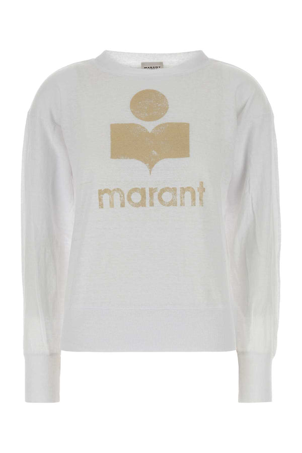 Isabel Marant Etoile 100% Linen sweater in white