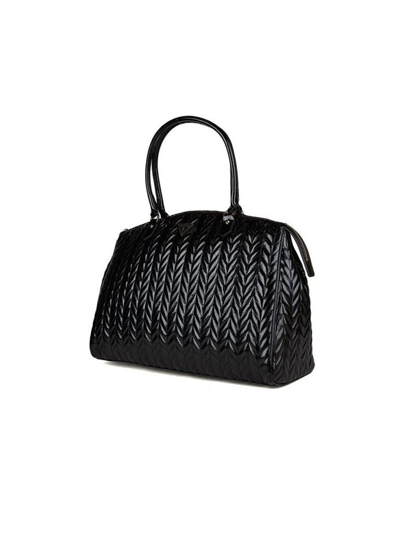 Guess 100% Polyurethane tote bag in black