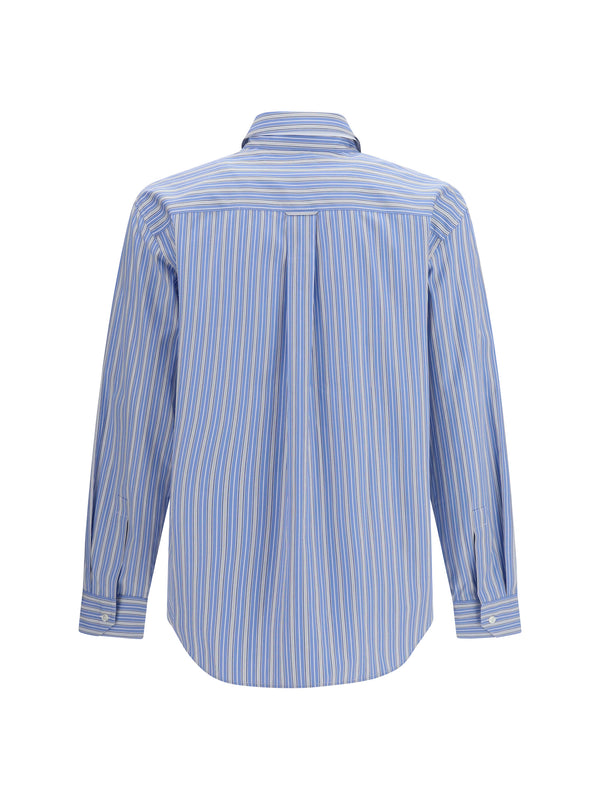 Shirt Cassandre Striped Cotton Blue/chalk/black