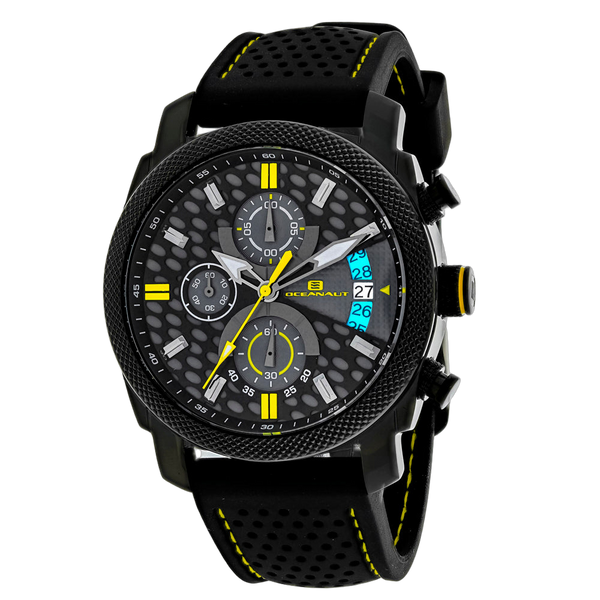 Oceanaut Stainless steel case watch in black