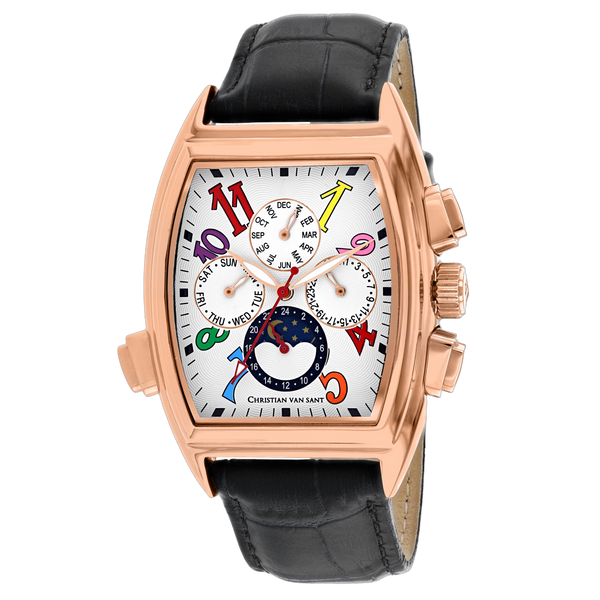 Christian Van Sant Stainless steel case watch in rose gold