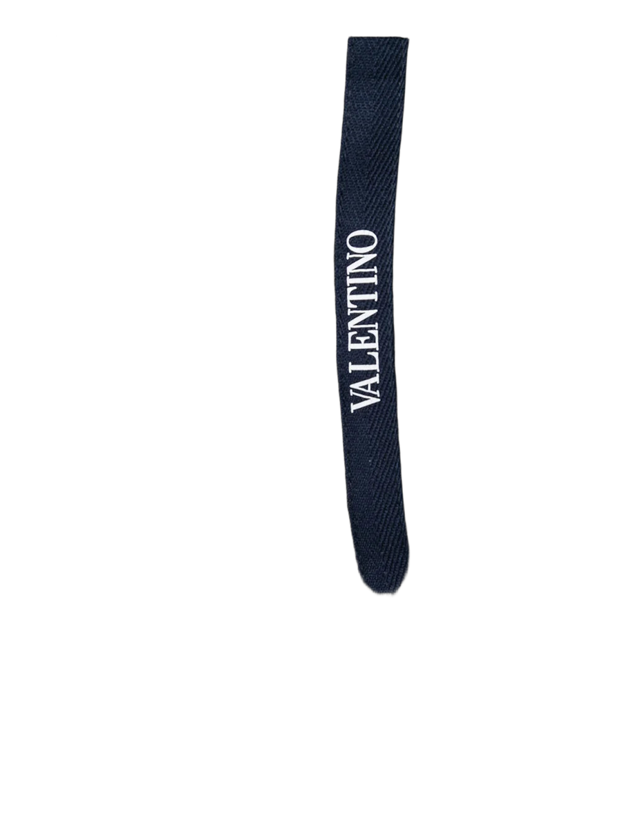 Valentino Virgin wool blend trousers in black