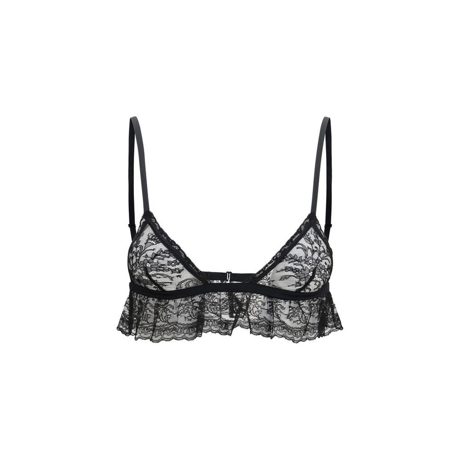 Dolce & Gabbana 66% Cotton bra in black