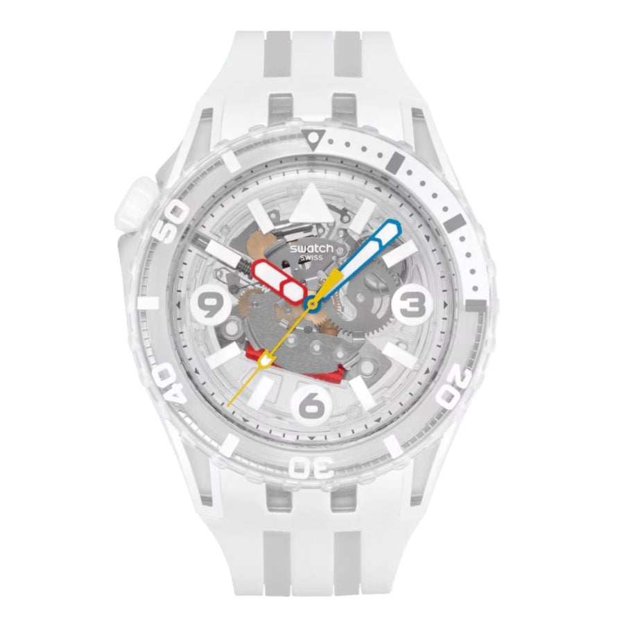 Swatch Resin case watch in white