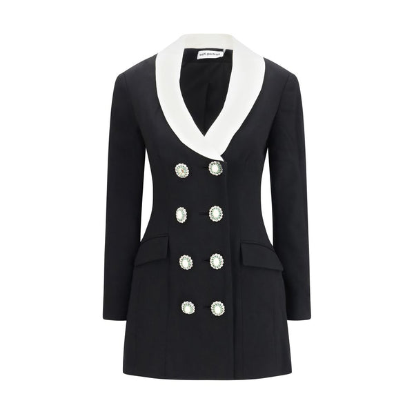 Black Wool Oves Aries Blazer Clothing