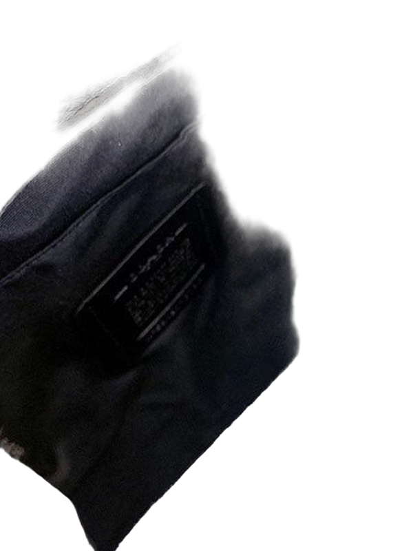Coach Leather shoulder bag in black