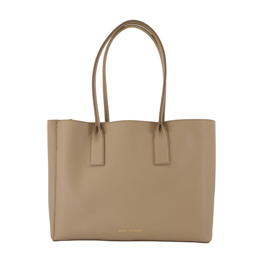 The Work Tote Shopper Bag - Marc Jacobs Leather Beige Cowhide / Totes-shopping-bags