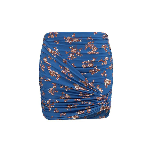 Magda Butrym 86% Polyamide mini skirt in blue