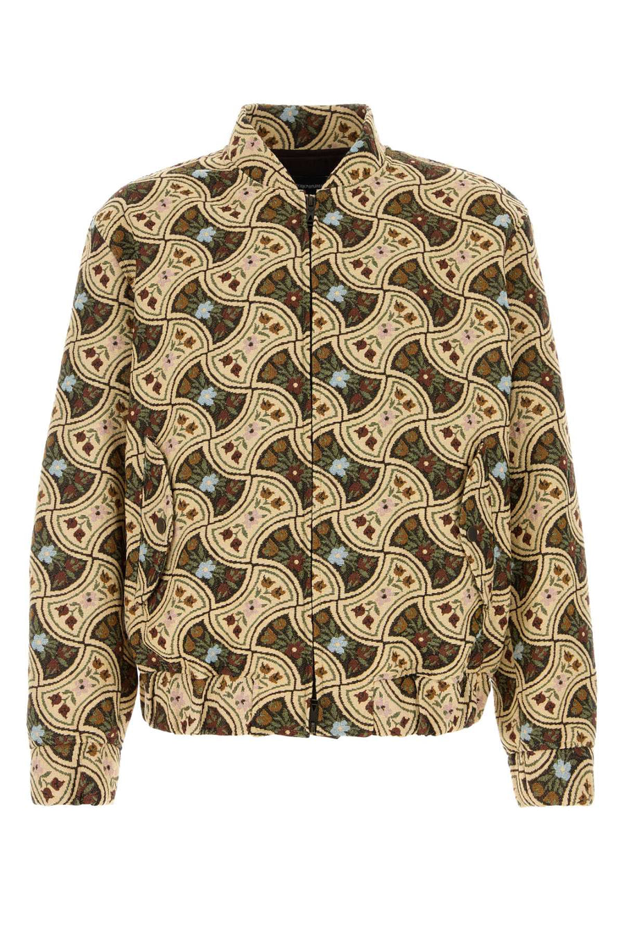 Emporio Armani Exterior: 52% Polyester bomber jacket in multicolor