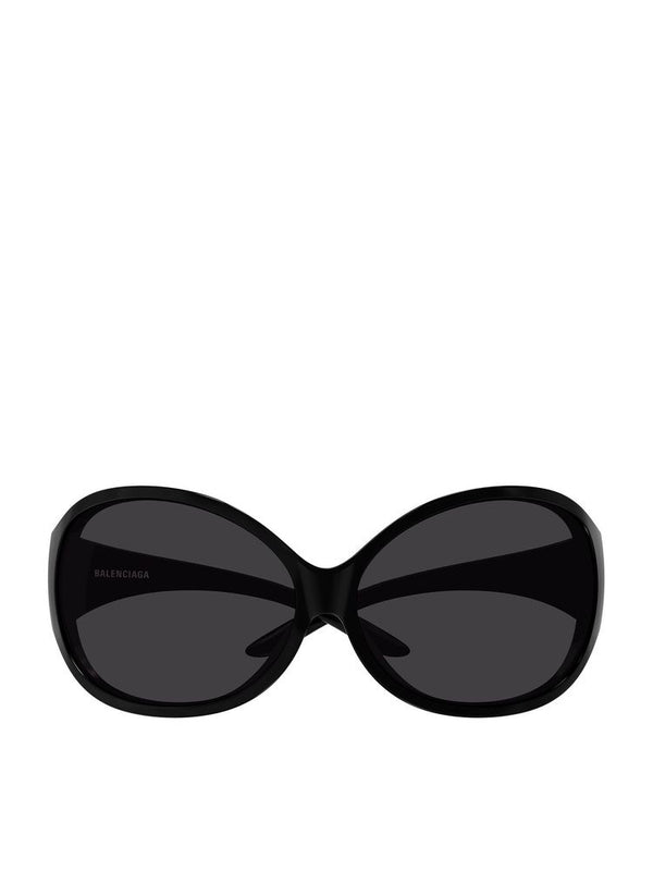 Balenciaga BB0502S Bio injection plastic frame sunglasses in black