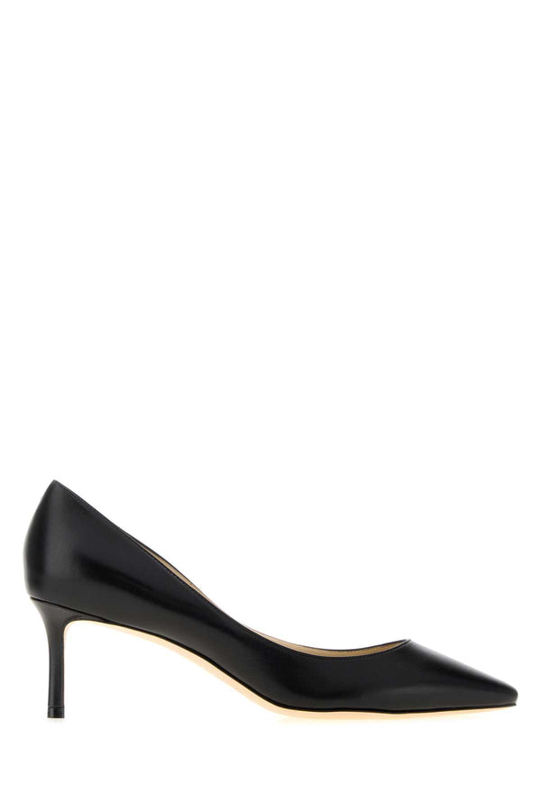 Jimmy Choo Exterior: 100% Leather pump in black