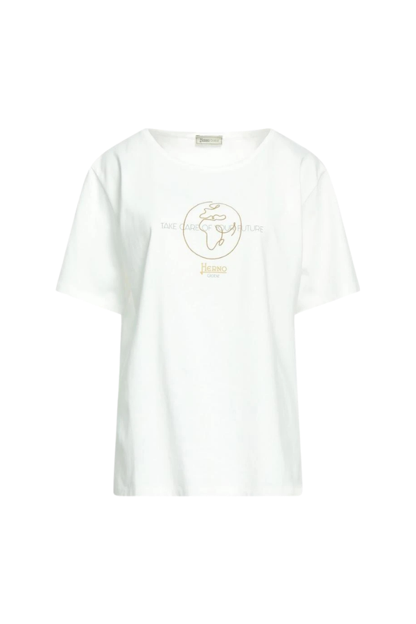 Herno t-shirt in white