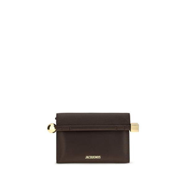 Brown Lamb Ovis Aries Clutch Bag