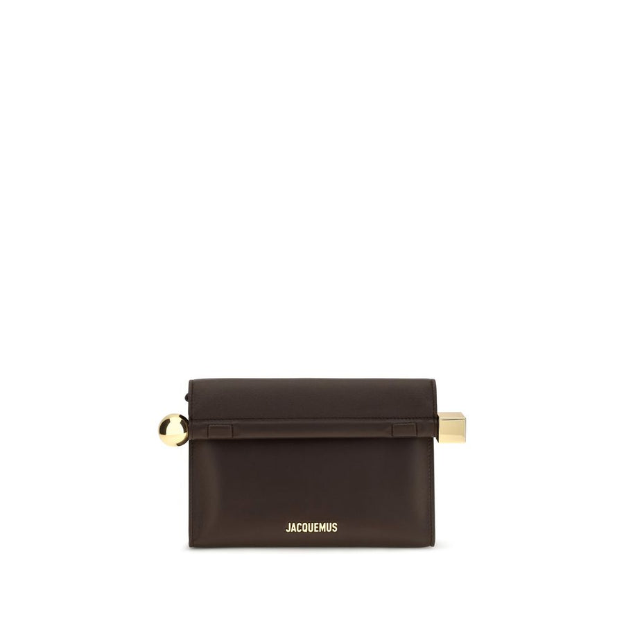 Brown Lamb Ovis Aries Clutch Bag