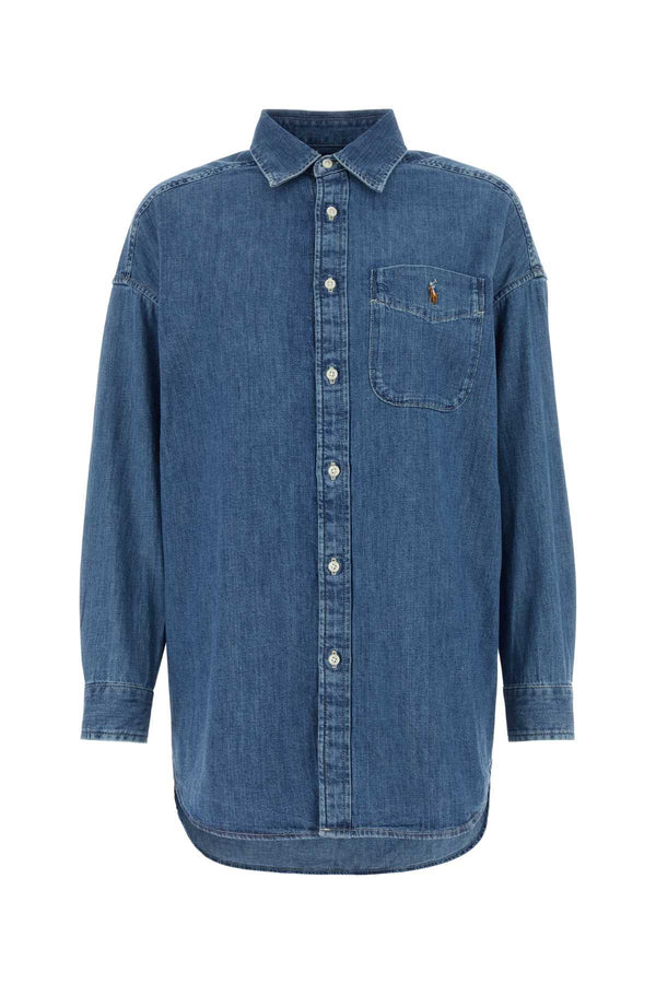 Polo Ralph Lauren 100% Cotton shirt in blue