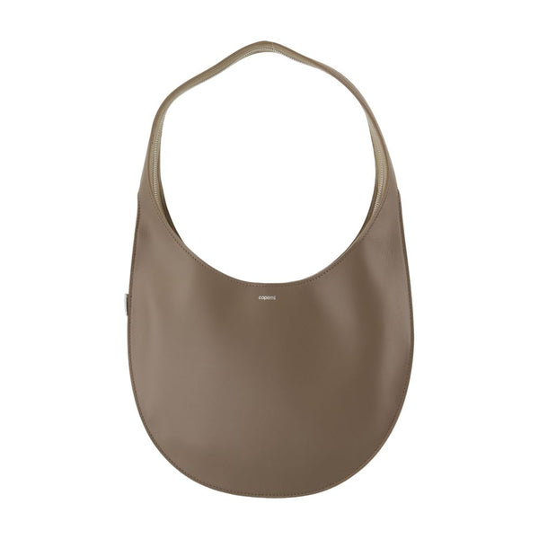 Coperni calfskin shoulder bag in brown