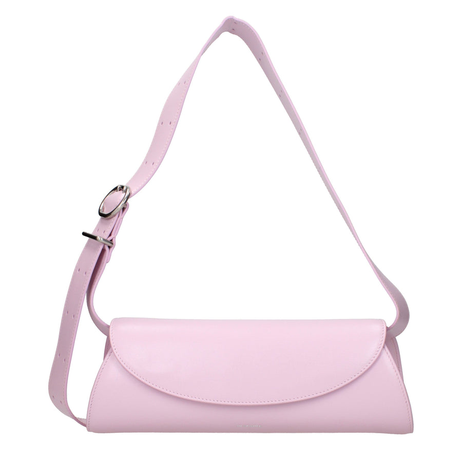 Jil Sander Leather crossbody bag in pink