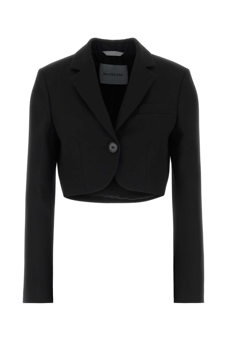 Black Wool Blazer Giacche E Gilet