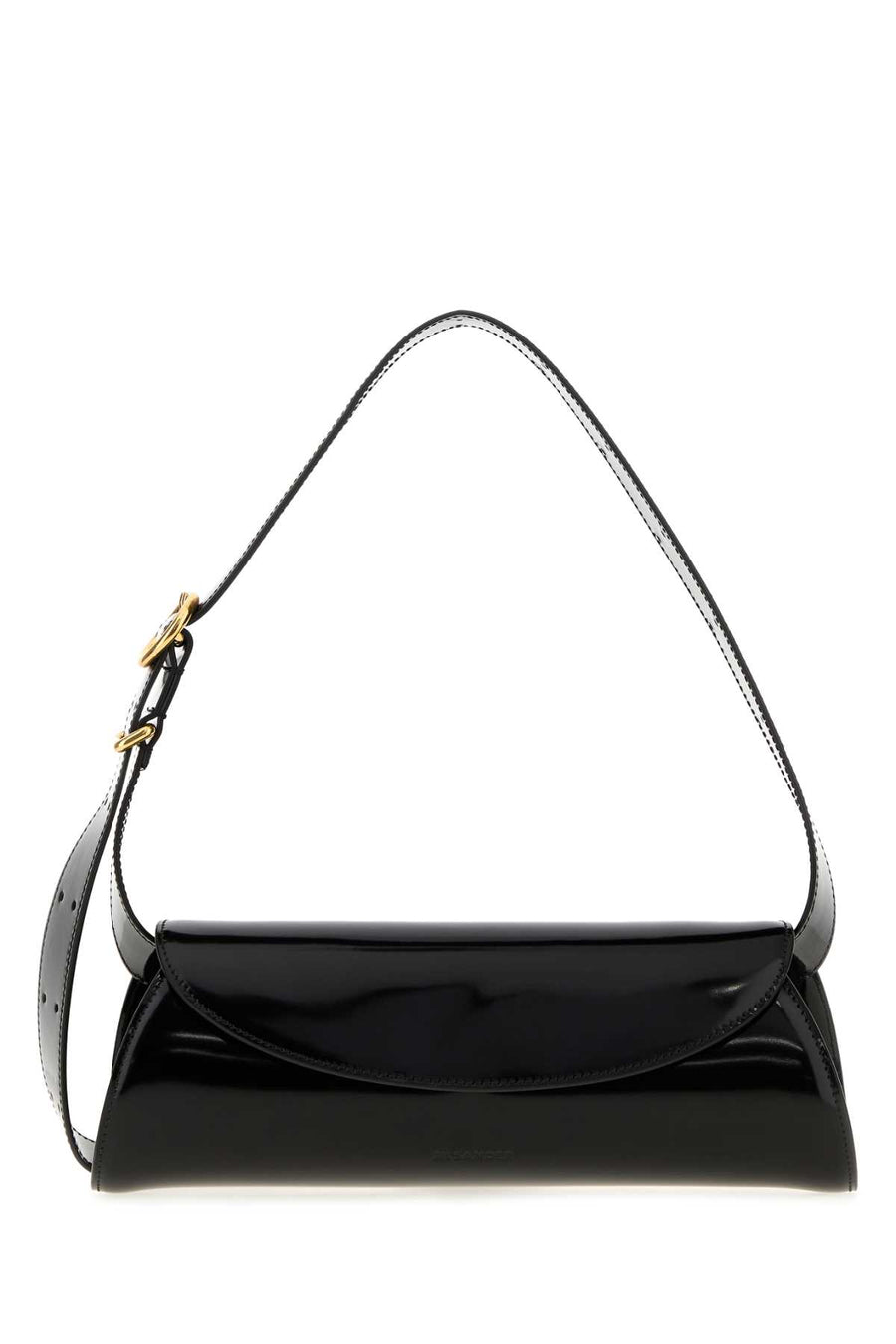 Black Leather Small Cannolo Shoulder Bag Borse A Mano