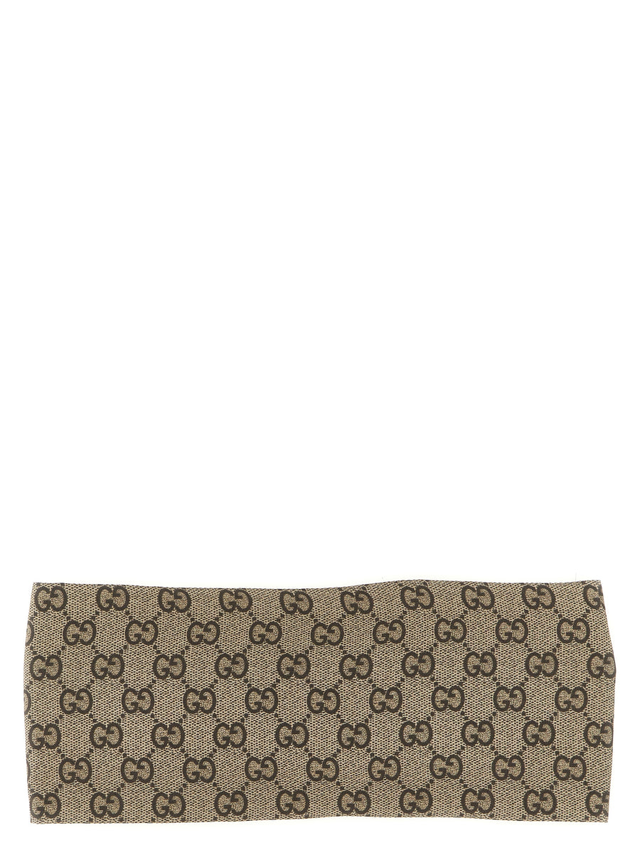 Gucci 100% Silk headband in beige