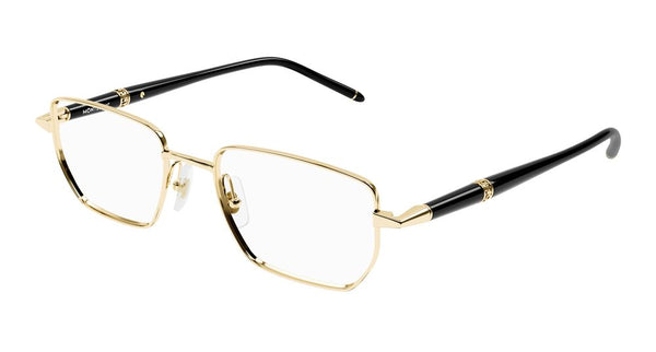 Montblanc MB0347O Metal eyeglasses in gold