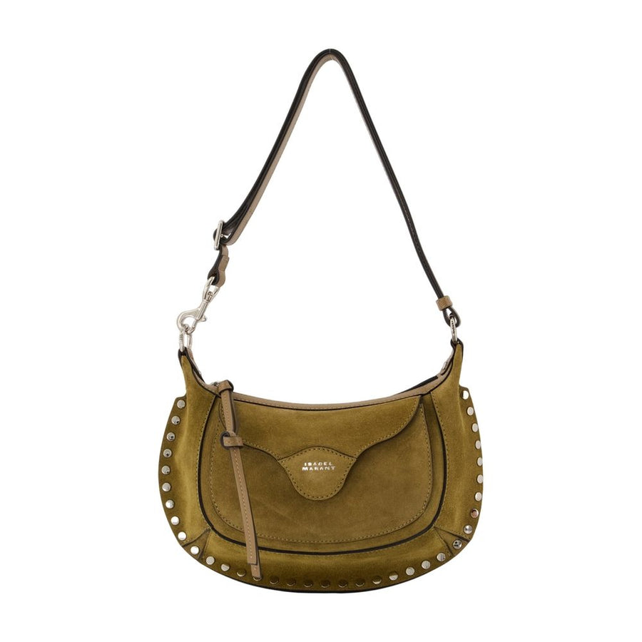 Isabel Marant calfskin shoulder bag in khaki