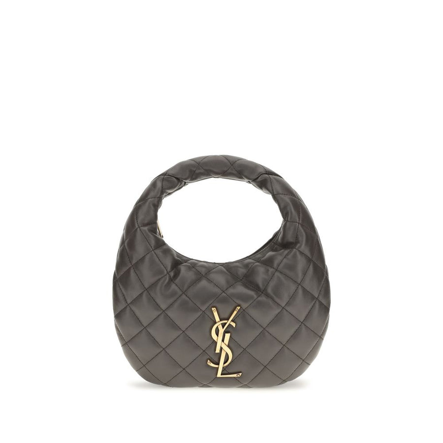 Saint Laurent 100% Lamb Ovis Aries mini bag in gray