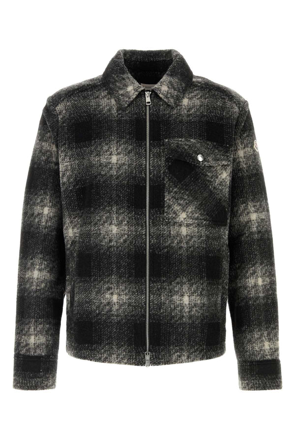 Embroidered Flannel Shirt Multicheck Camicie