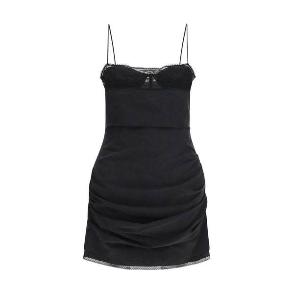 Magda Butrym 100% Silk dress in black