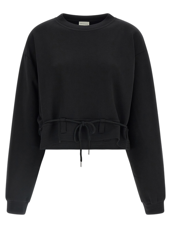 Dries Van Noten 100% Cotton sweatshirt in black