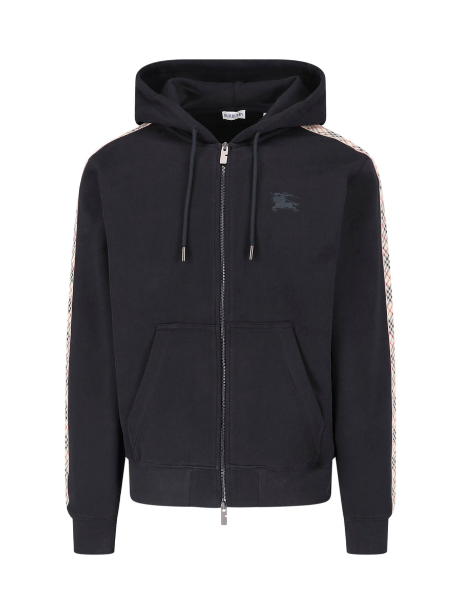 Burberry 100% Cotton hoodie in black