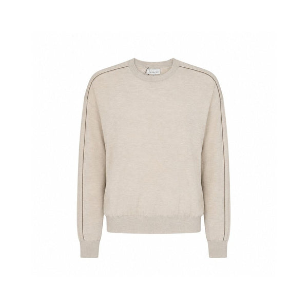 Brunello Cucinelli 70% Cashmere sweatshirt in beige