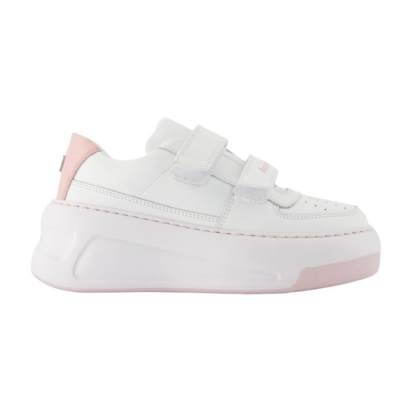 Steffey U Friend Raise Sneakers - Acne Studios Leather White Cowhide Shoes /