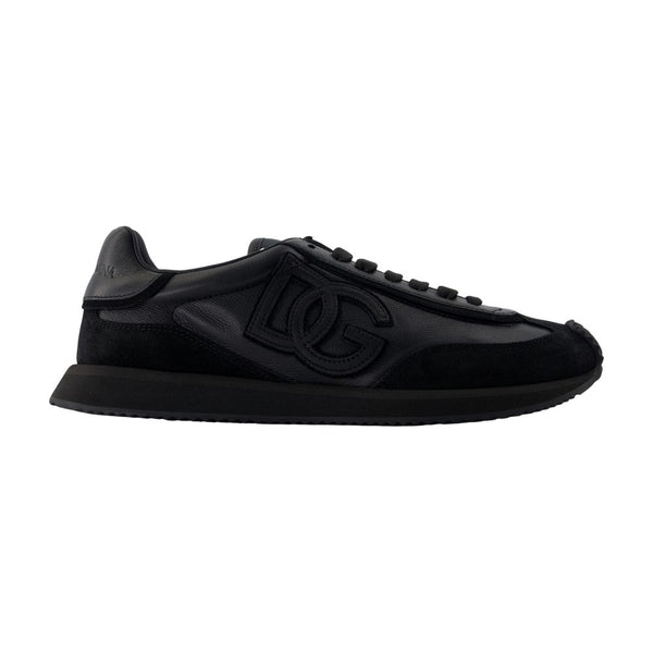 Dolce&Gabbana calfskin sneaker in black