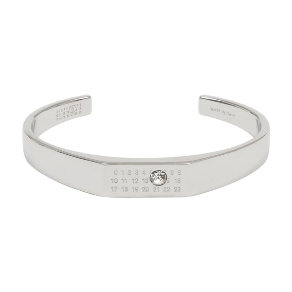MM6 Maison Margiela Metal bracelet in silver