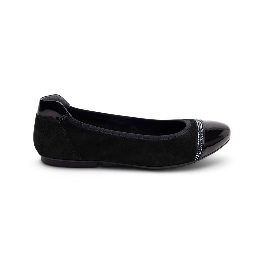 Hogan ballet flat in black