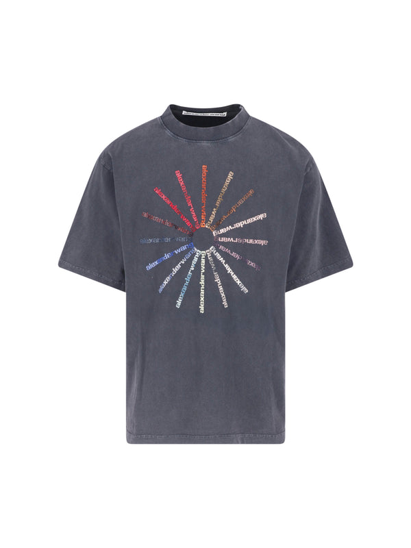Alexander Wang 100% Cotton t-shirt in gray