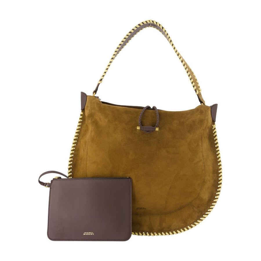 Isabel Marant Calfskin shoulder bag in khaki