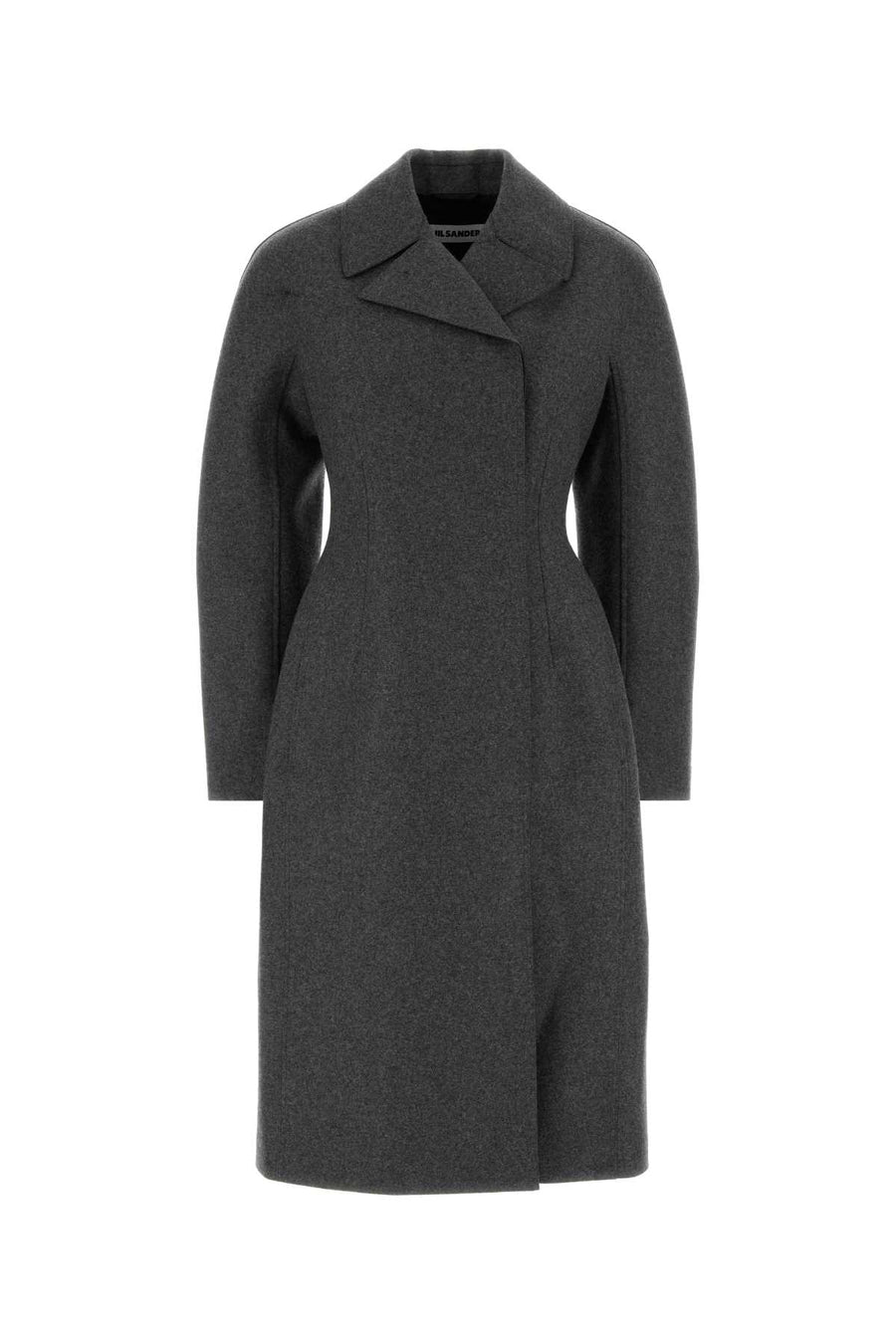 Dark Grey Wool Coat 029 Giubbini