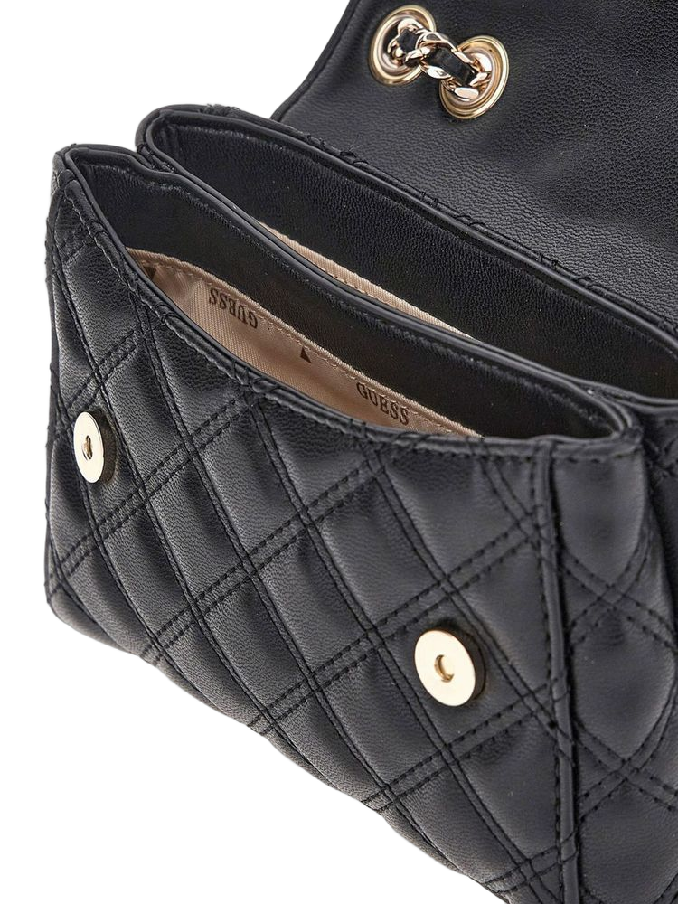 Guess 100% Polyurethane shoulder bag in black