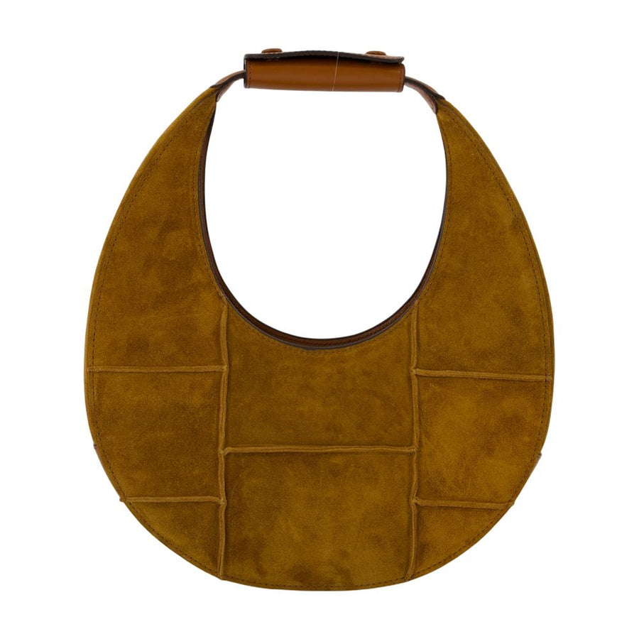 Staud calfskin hobo bag in brown