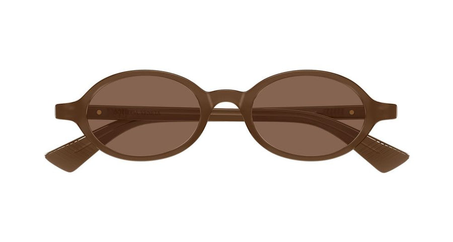 Bottega Veneta BV1388S Recycled Acetate (frame) sunglasses in brown