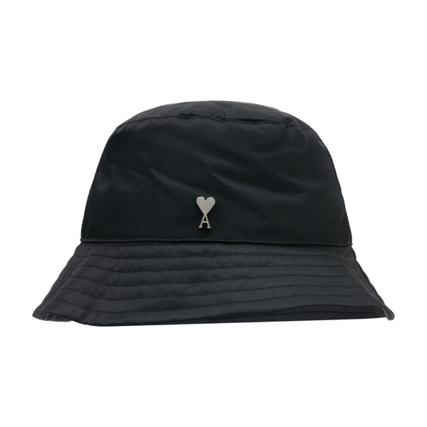 AMI Paris UHA671.PA0037-001 Synthetic bucket hat in black