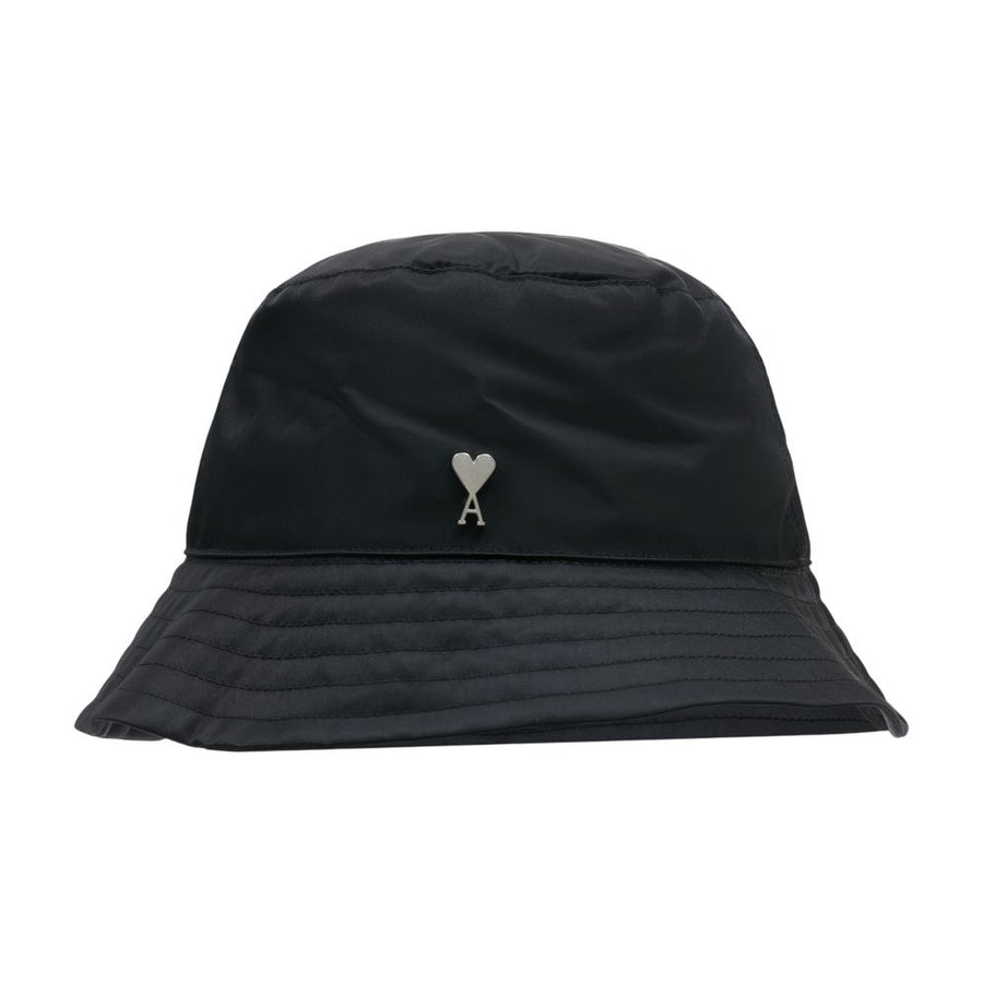 AMI Paris UHA671.PA0037-001 Synthetic bucket hat in black