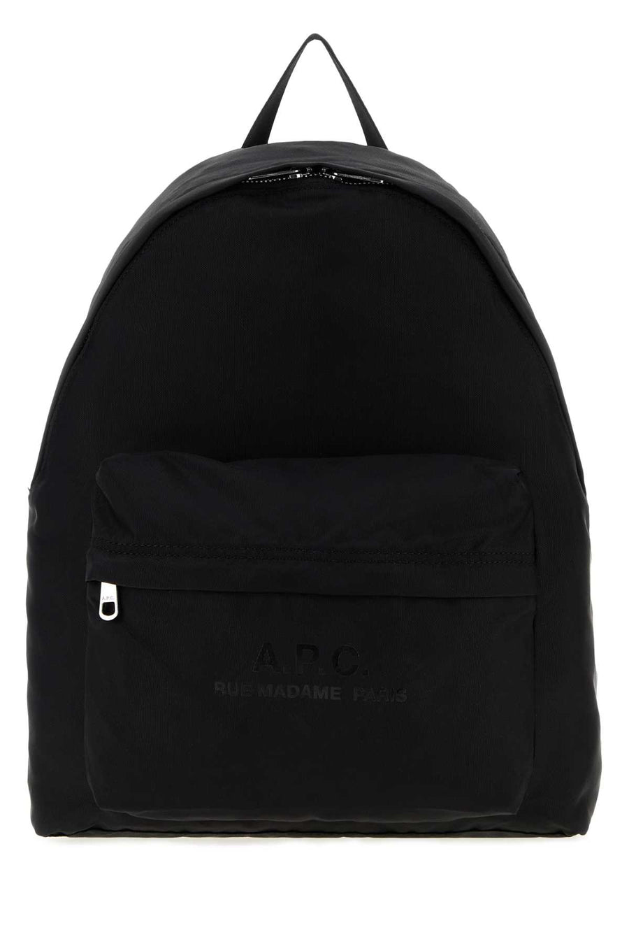 A.P.C. Backstage Exterior: 100% Nylon backpack in black