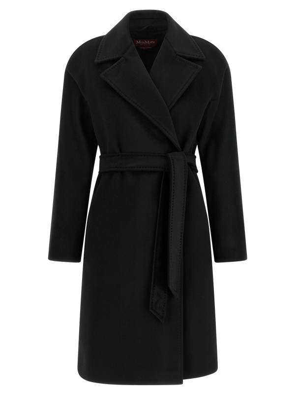 Black Wool Coat Clothing