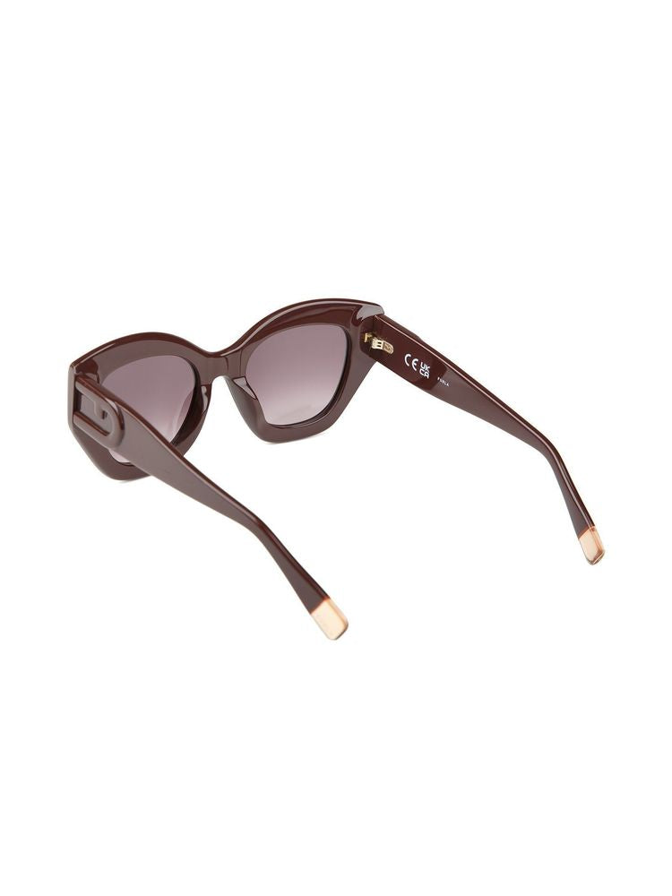 Furla SFU985 Acetate sunglasses in brown